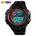 Skmei 1446 sport multifunction watch men digital wristwatch waterproof 5ATM alarm EL light chrono